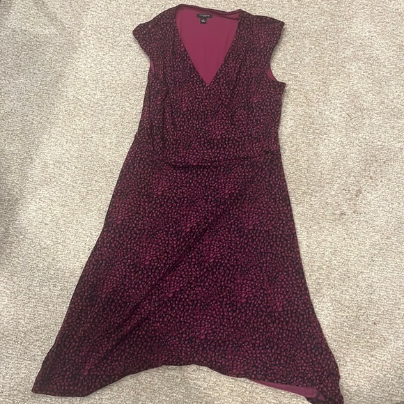 PURPLE ANN TAYLOR DRESS SIZE 6 - Picture 1 of 7